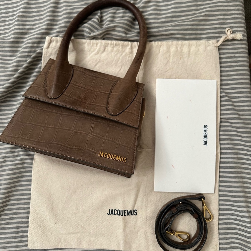 Jacquemus leather shoulder bag
